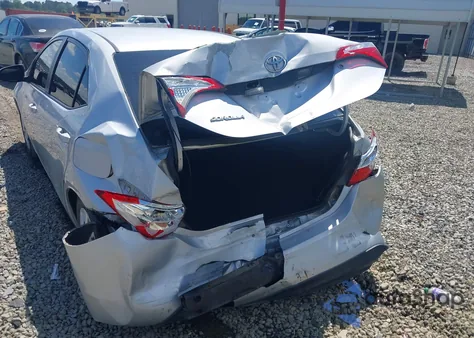 2016 Toyota Corolla L from USA, damaged, VIN 2T1BURHEXGC715823